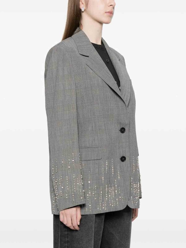 Wool Single-Breasted Jacket shop online: GOLDEN GOOSE