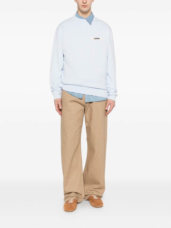 The Best Shops JACQUEMUS: Sudaderas y suéteres - Sudadera - Azul