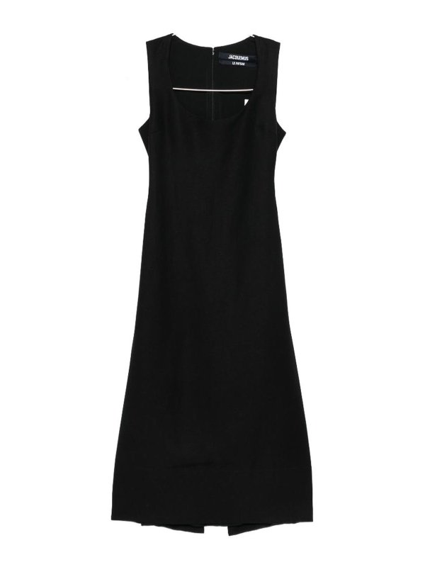 JACQUEMUS: Maxikleider - Maxikleid - Schwarz