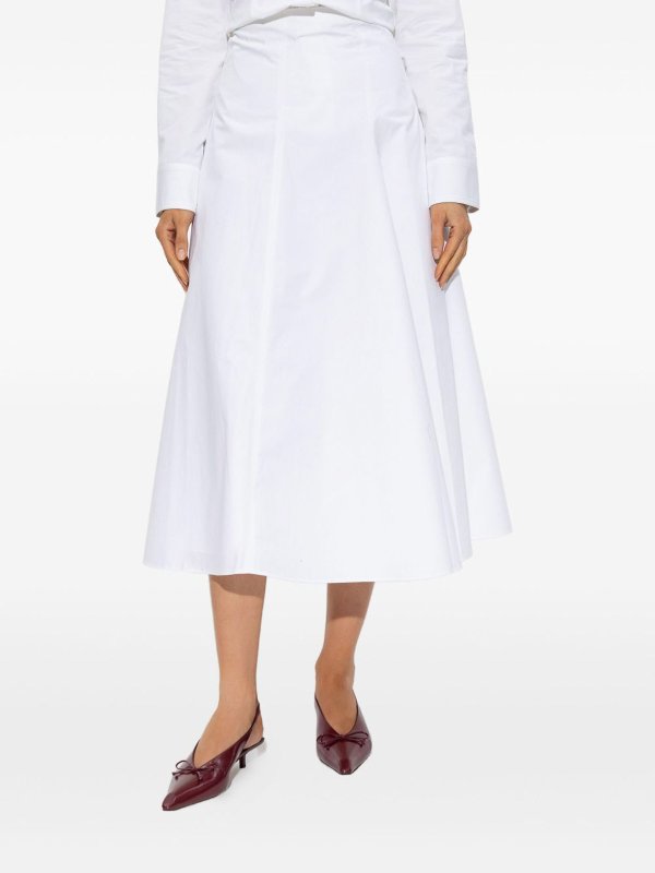 Midirock - Weiß shop online: JACQUEMUS