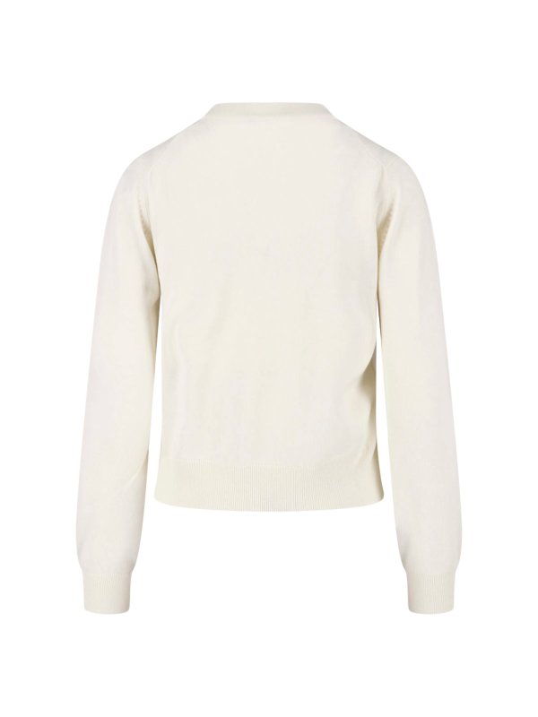 MAISON KITSUNÉ: カーディガン online - カーディガン - ベージュ