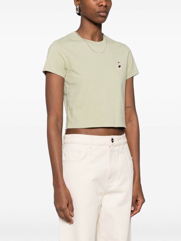 MAISON KITSUNÉ buy online T-Shirt - Vert Clair