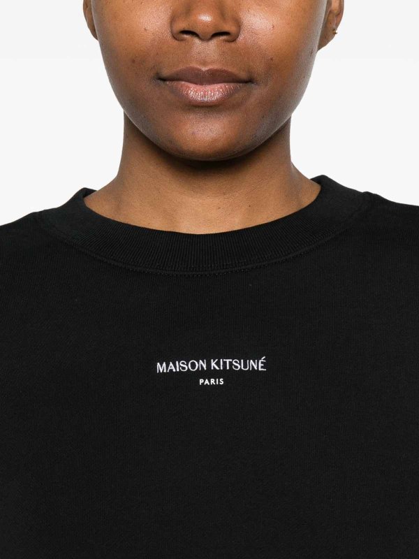 スウェットシャツ/セーター - 黒 shop online: MAISON KITSUNÉ