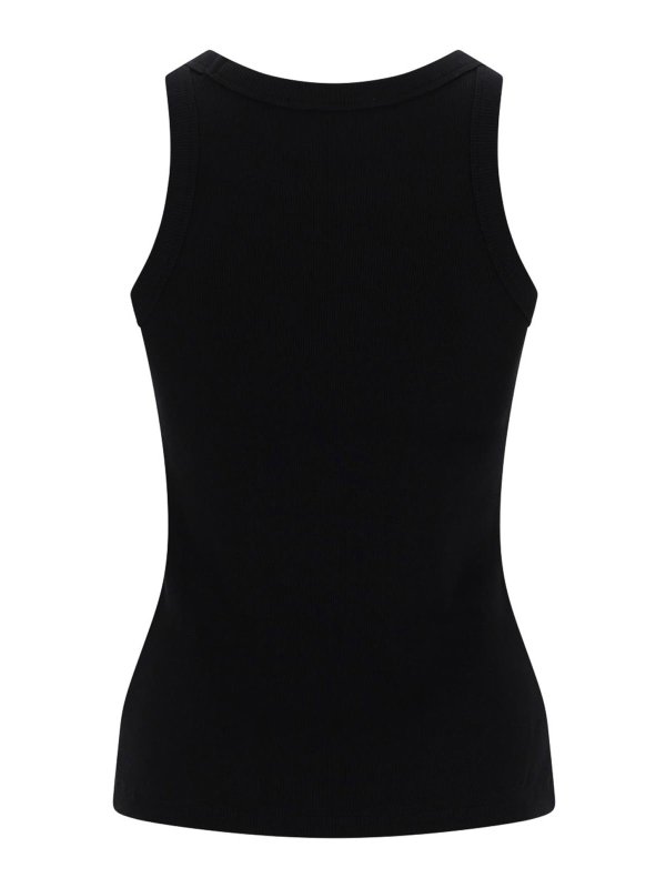 MAISON KITSUNÉ: Tops und Tank Tops online - Top - Schwarz