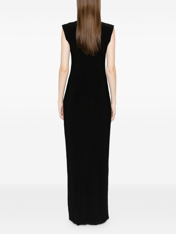 クルーネック - 黒 shop online: Norma Kamali