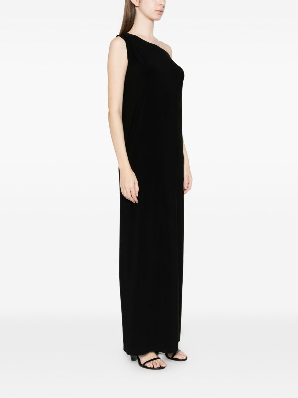 leather dresses Cordelia Black Vegan Leather Dress Black / XSmall