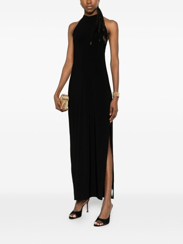 Norma Kamali: Maxi robe online - Maxi Robe - Noir