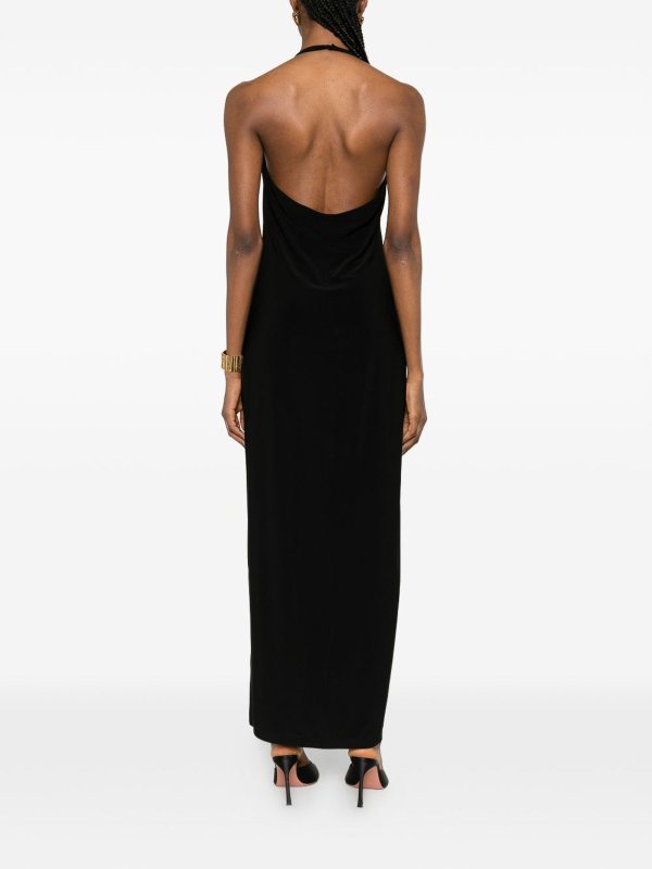 The Best Shops Norma Kamali: Maxi robe - Maxi Robe - Noir
