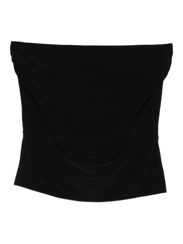 Norma Kamali: Tops und Tank Tops - Top - Schwarz