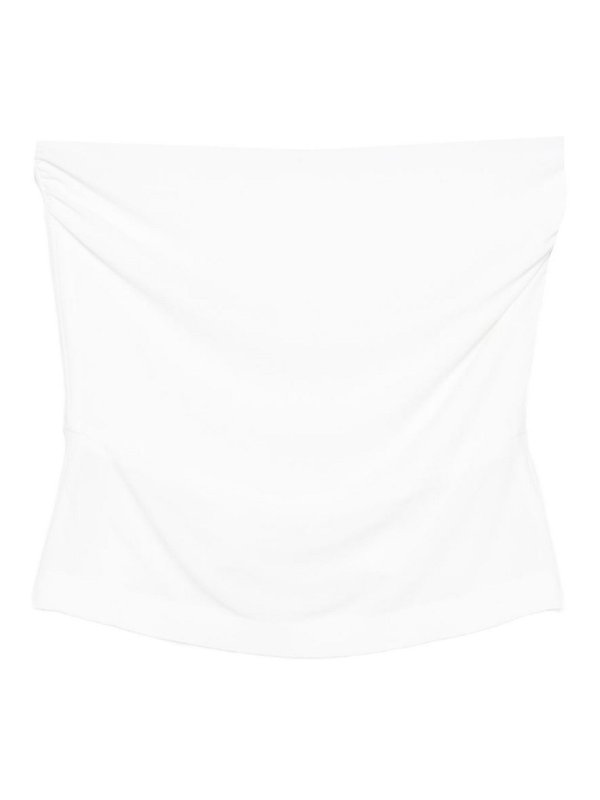 Norma Kamali: Tops und Tank Tops - Top - Weiß