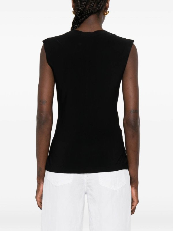 トップ/タンクトップ - 黒 shop online: Norma Kamali