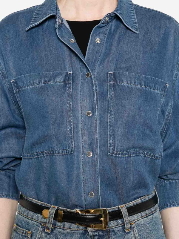 The Best Shops SEVEN: camicie - Camicia in cotone denim
