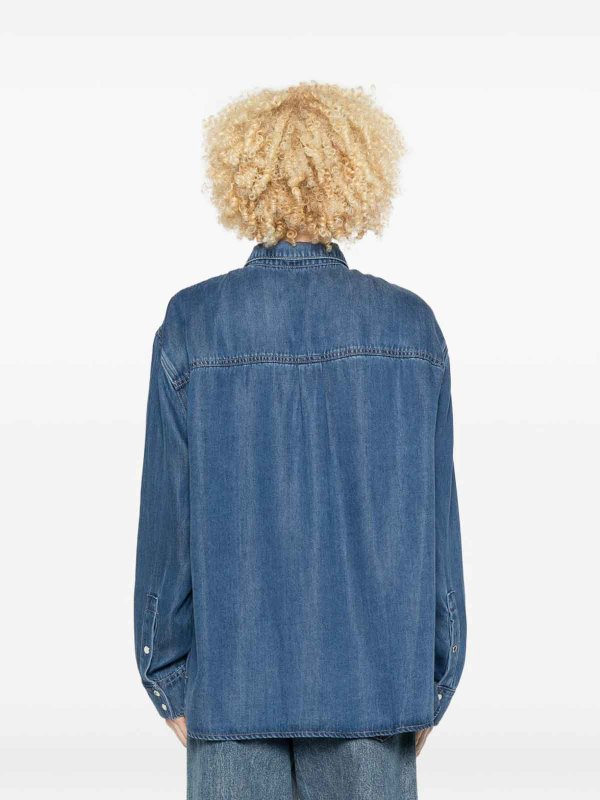 Camicia in cotone denim shop online: SEVEN