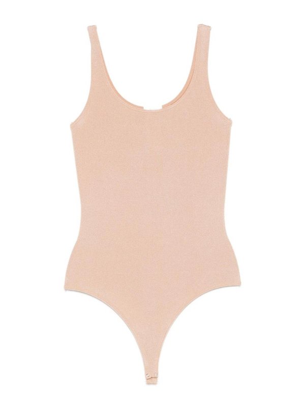 WOLFORD: Tops y camisetas sin mangas - Top - Beis