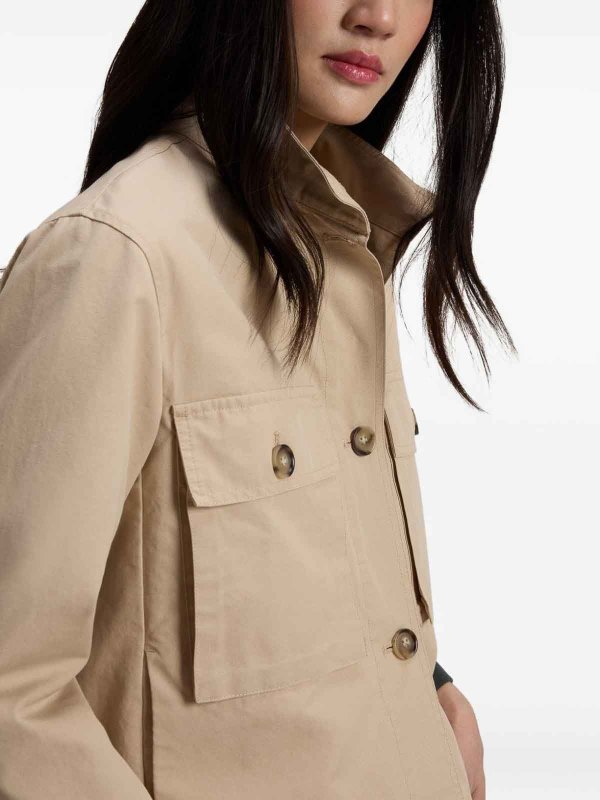 The Best Shops WOOLRICH: カジュアルジャケット - カジュアルジャケット - ベージュ