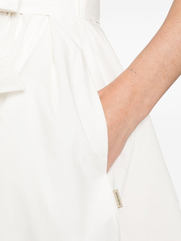 WOOLRICH: Robes courtes online - Robe Courte - Blanc