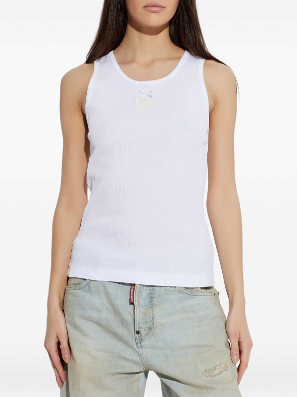 DOLCE & GABBANA buy online Top - Weiß
