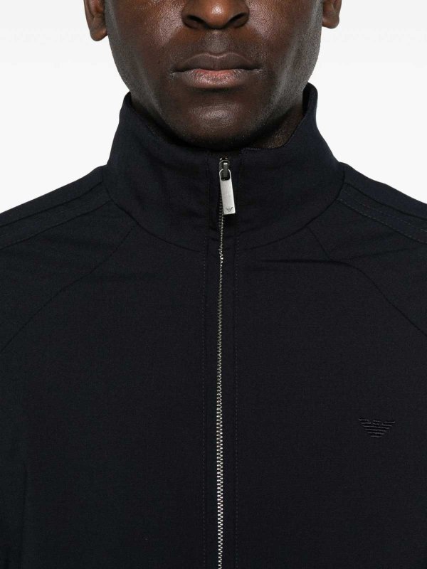 The Best Shops EMPORIO ARMANI: ボンバージャケット - ボンバージャケット - ブルー