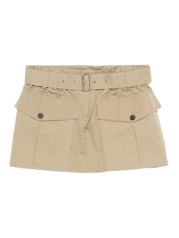 Iro: Faldas media pierna y semilargas - Falda Semilarga - Beis