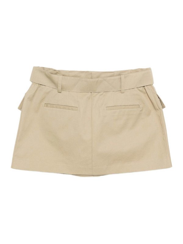 Iro: Faldas media pierna y semilargas online - Falda Semilarga - Beis