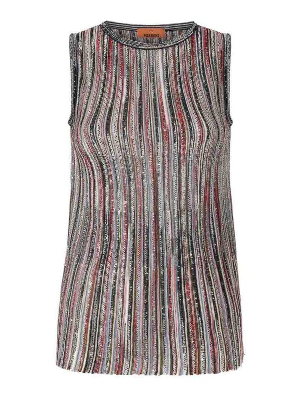 MISSONI: Top e canotte - Canotta a righe