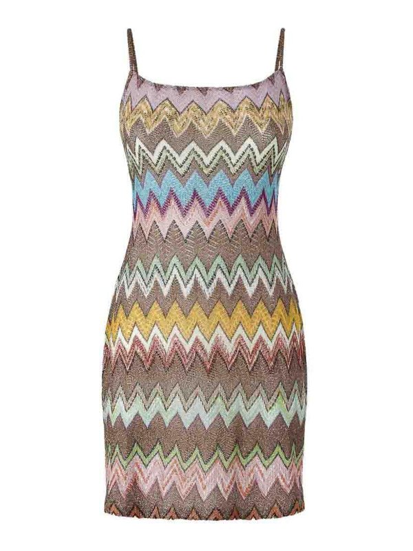 MISSONI: Strandkleid - Strandkleid - Bunt
