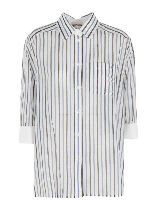 Semicouture: Hemden - Hemd - Blau