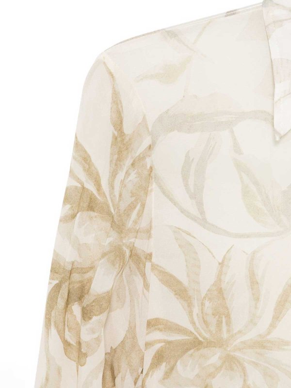 The Best Shops Semicouture: Hemden - Hemd - Beige