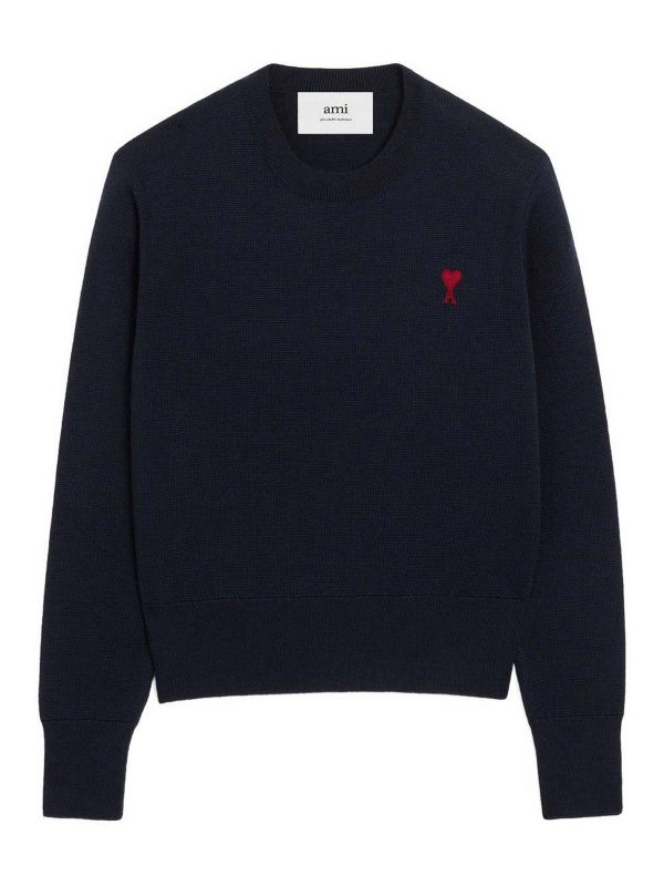 AMI PARIS: crew necks - Pullover
