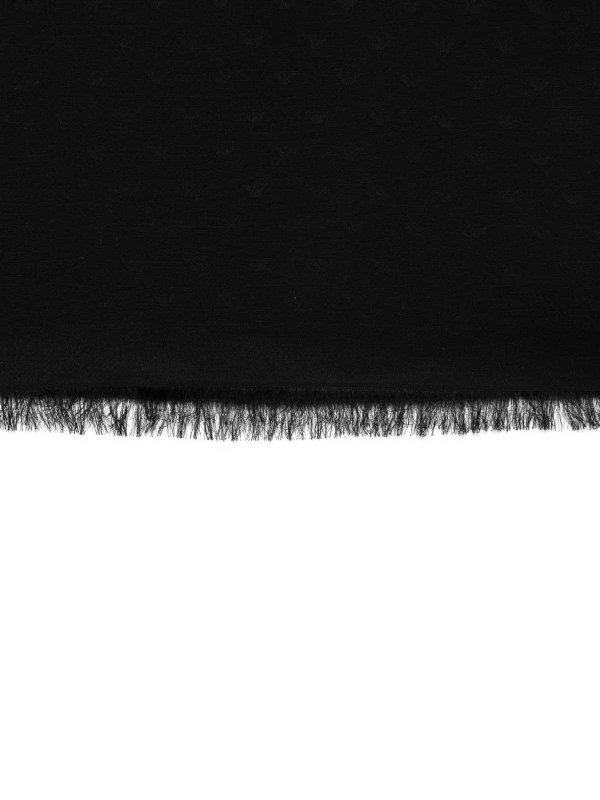 The Best Shops EMPORIO ARMANI: スカーフ - スカーフ - 黒