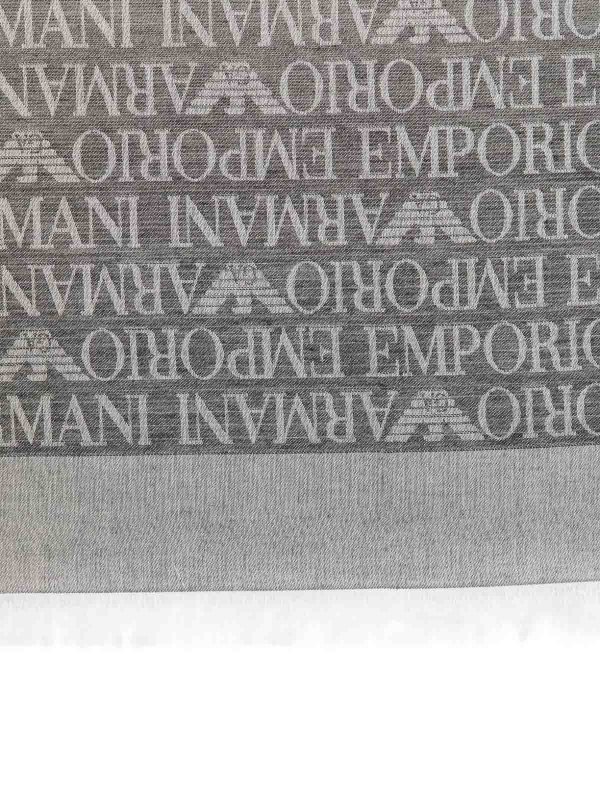 The Best Shops EMPORIO ARMANI: スカーフ - スカーフ - グレー