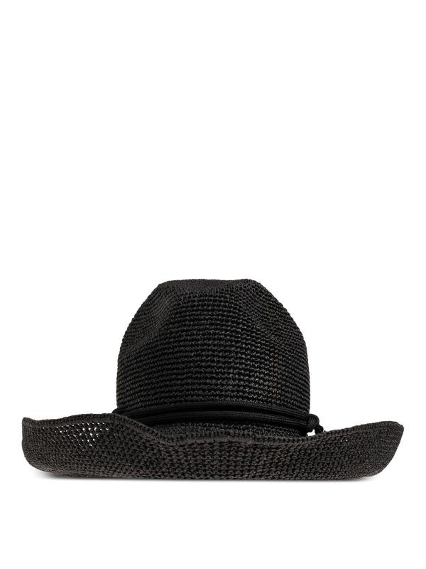 EMPORIO ARMANI: 帽子＆キャッブ - 帽子 - 黒