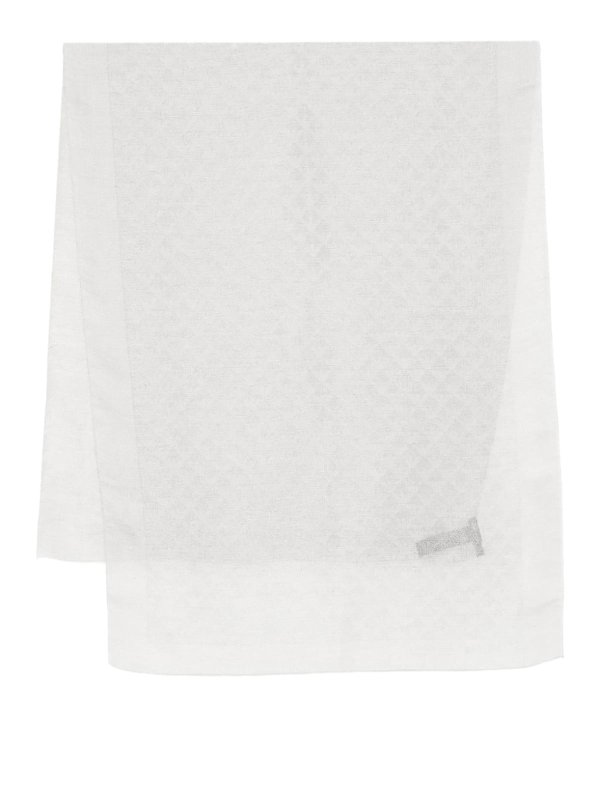 EMPORIO ARMANI: スカーフ - スカーフ - ライトグレー