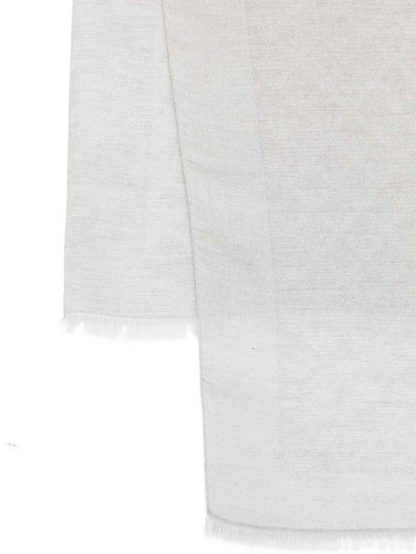 EMPORIO ARMANI: スカーフ online - スカーフ - ライトグレー