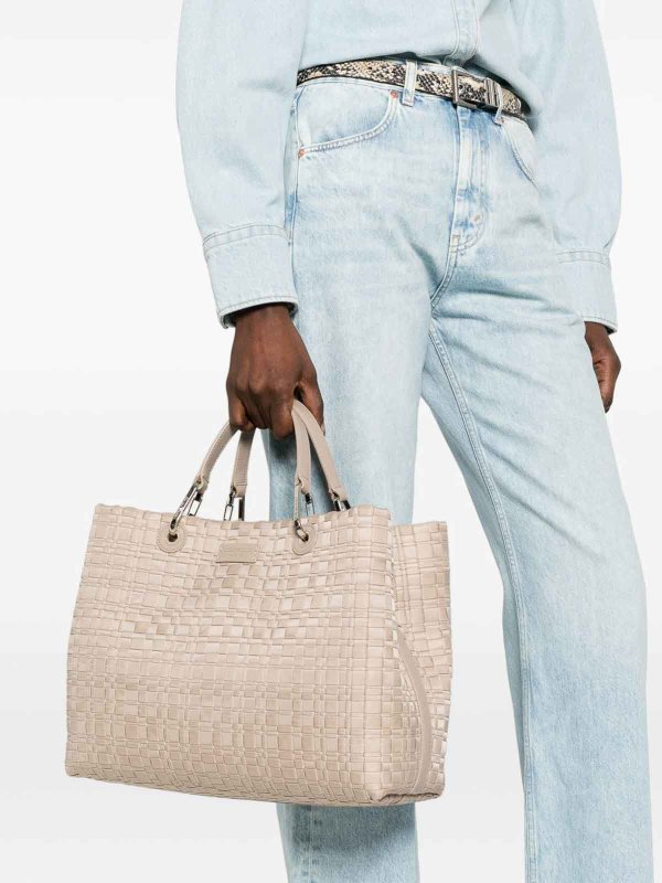 EMPORIO ARMANI buy online トートバッグ - グレー
