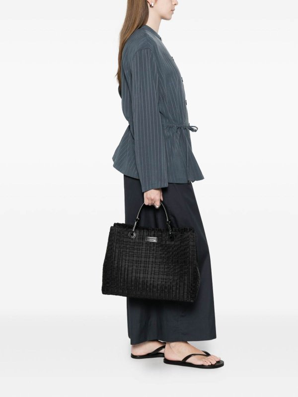 トートバッグ - 黒 shop online: EMPORIO ARMANI