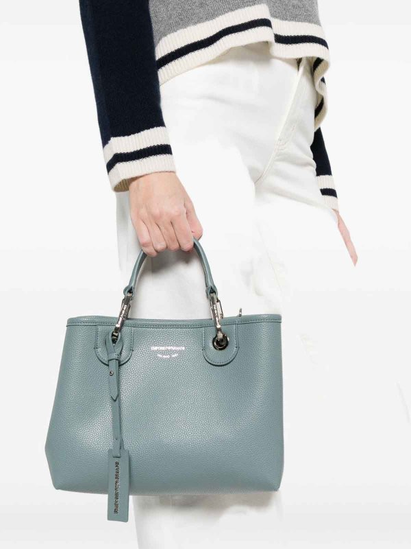 トートバッグ - グレー shop online: EMPORIO ARMANI