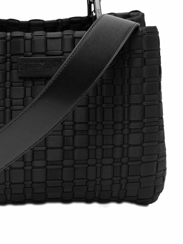トートバッグ - 黒 shop online: EMPORIO ARMANI