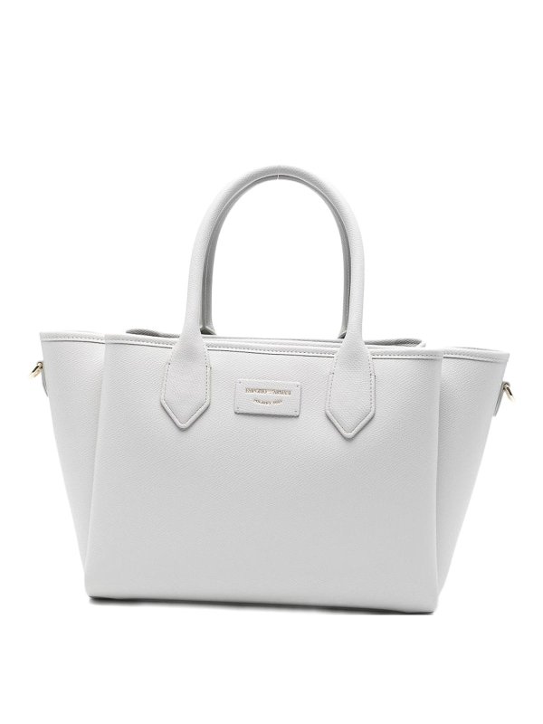 EMPORIO ARMANI: Handtaschen - Shopper - Hellgrau
