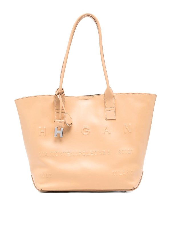 HOGAN: Handtaschen - Shopper - Braun