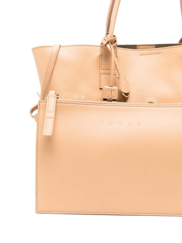 The Best Shops HOGAN: Handtaschen - Shopper - Braun