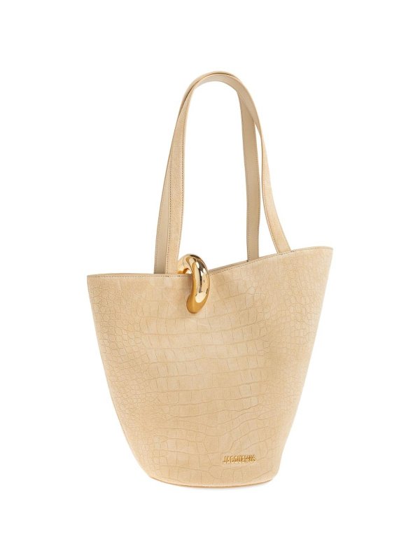 バケットバッグ - ベージュ shop online: JACQUEMUS