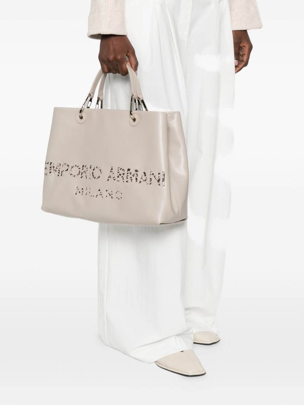 The Best Shops EMPORIO ARMANI: トートバッグ - トートバッグ - グレー