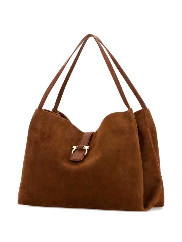 The Best Shops FERRAGAMO: ショルダーバッグ - ショルダーバッグ - ベージュ