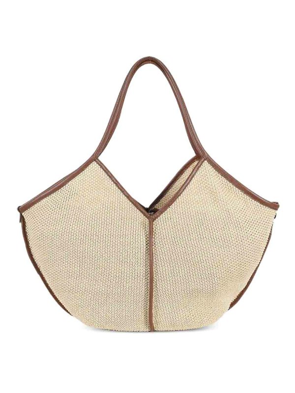 HEREU: Sacs à main - Sac Cabas - Beige