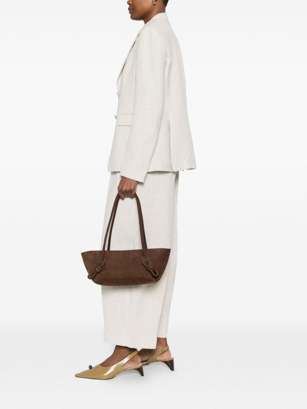 HEREU: shoulder bags online - Fleca Leather Shoulder Bag