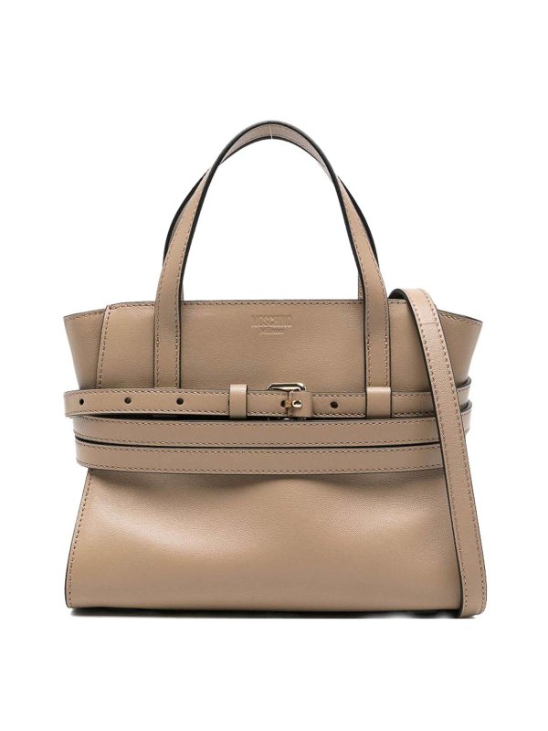 MOSCHINO: Handtaschen - Shopper - Beige