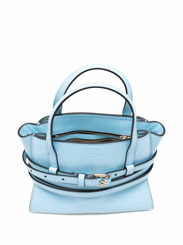 The Best Shops MOSCHINO: Handtaschen - Shopper - Blau