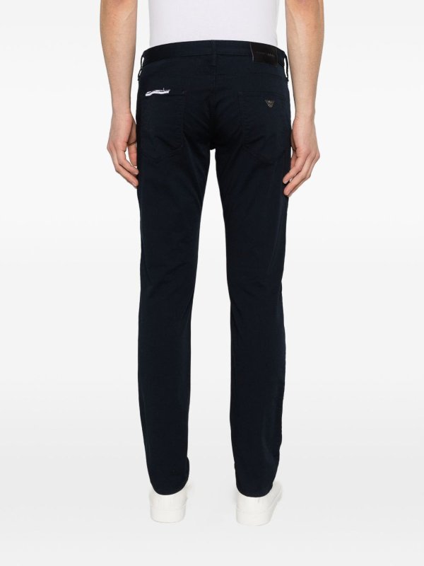 The Best Shops EMPORIO ARMANI: ストレートジーンズ - ストレートジーンズ - ブルー