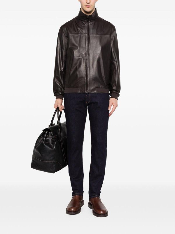 ストレートジーンズ - ブルー shop online: EMPORIO ARMANI